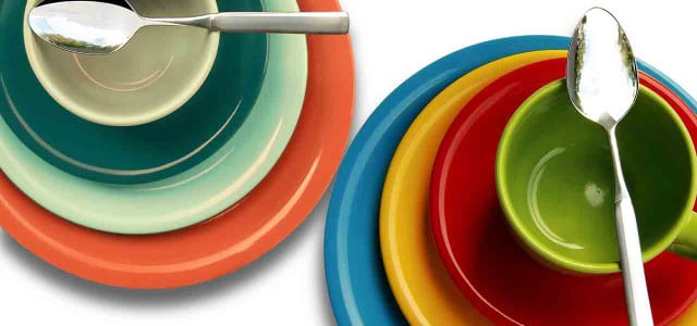 Melamine dishes dinnerware and plates