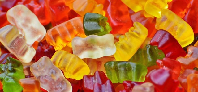 Homemade gummy bears