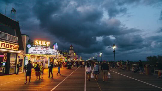 best boardwalks on the east coast