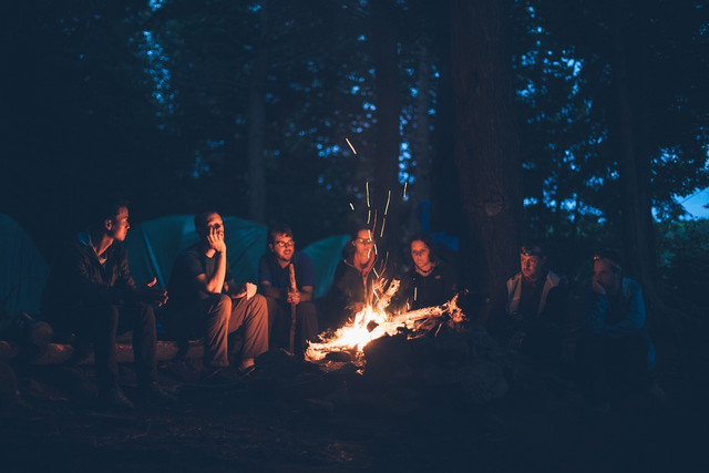 Respecting your surroundings when camping should be your main priority.