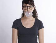 remove gum from clothes