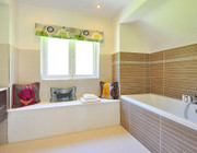 Feng shui bathroom.