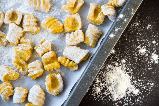 Gnocchi only need four vegan ingredients.